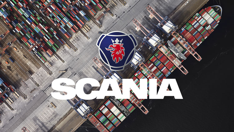 瑞典卡車和巴士制造商Scania企業形象設計,logo設計